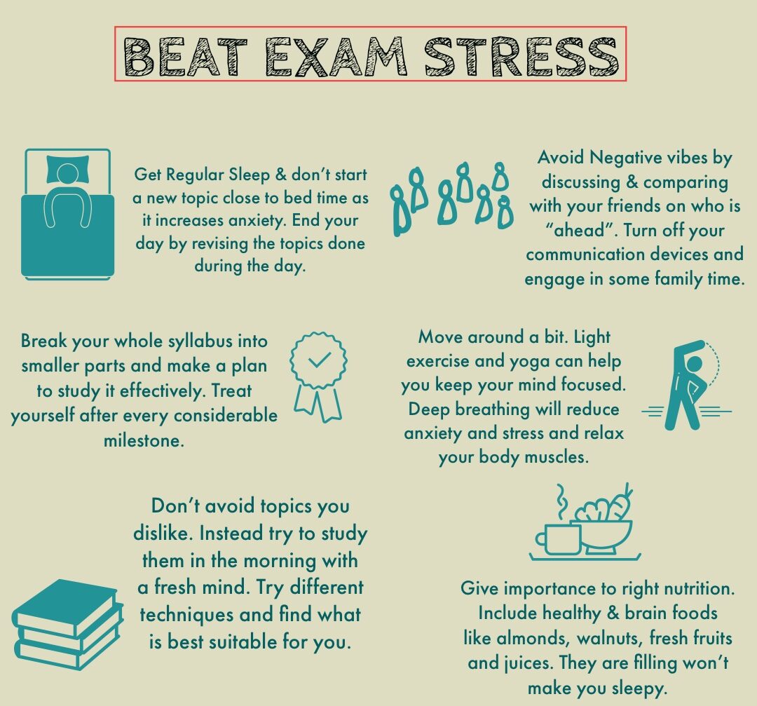 how to avoid stress before exams essay